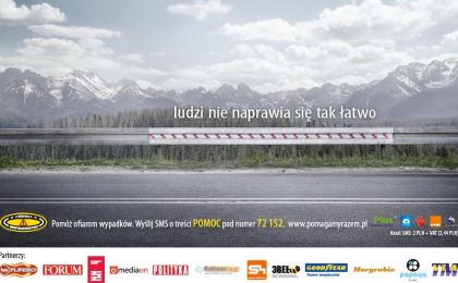 Plakat Akcji "Pomagamy Razem"